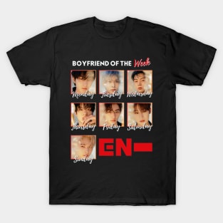 Boyfriend of the Week Enhypen T-Shirt